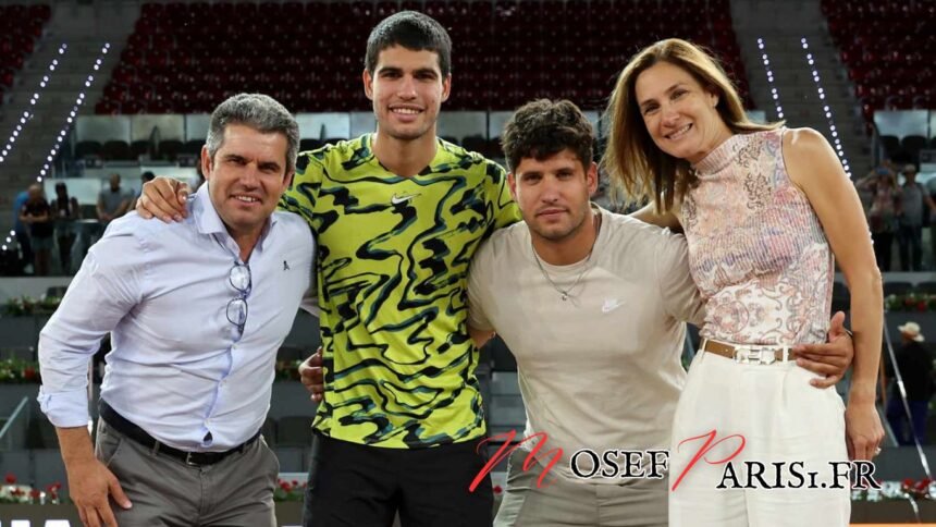 Carlos Alcaraz parents: Découvrez l'histoire familiale du prodige du tennis