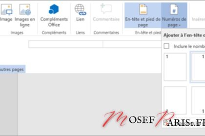 Comment Insérer un Numéro de Page à Partir de la Page 3 dans Word